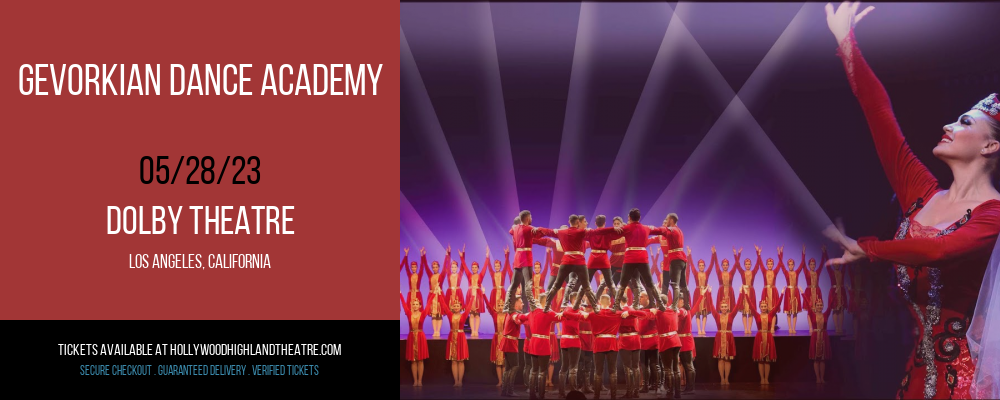 Gevorkian Dance Academy at Dolby Theatre