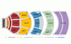 Dolby Theatre Seating Chart