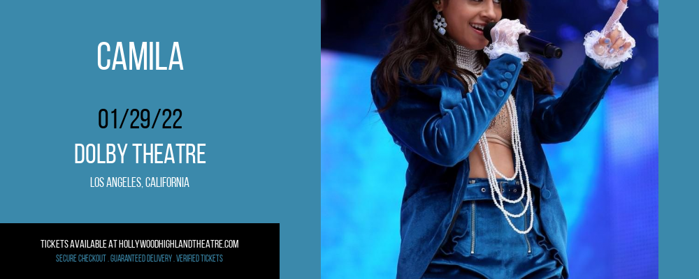 Camila at Dolby Theatre tickets Camila at Dolby Theatre
