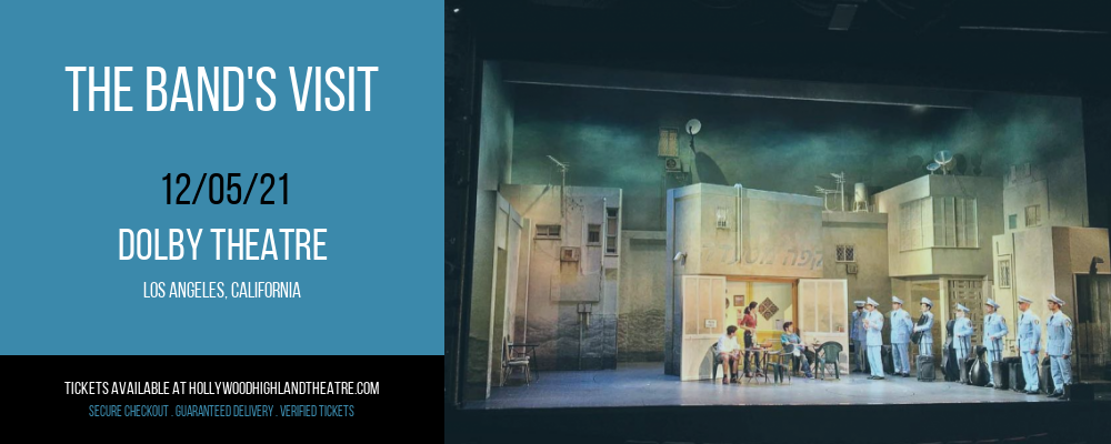 The Band's Visit at Dolby Theatre tickets The Band's Visit at Dolby Theatre
