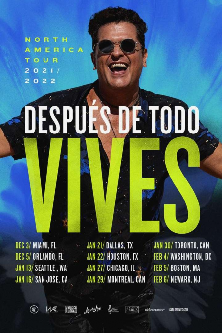 Carlos Vives at Dolby Theatre