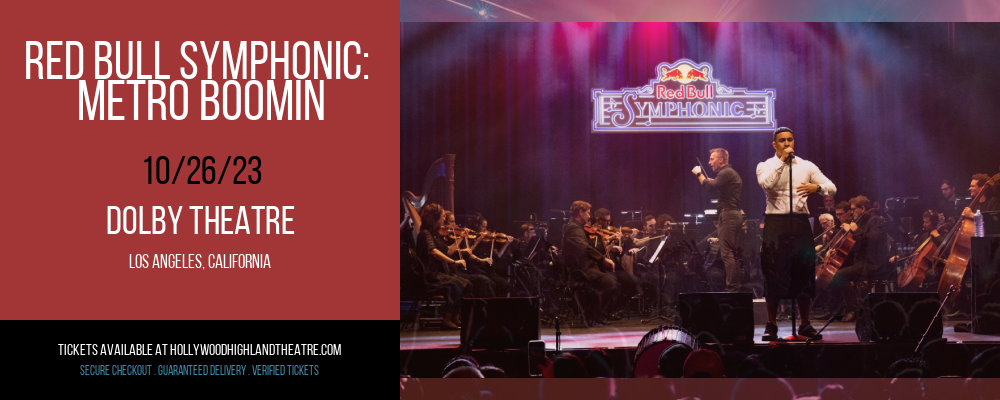 Red Bull Symphonic at Dolby Theatre
