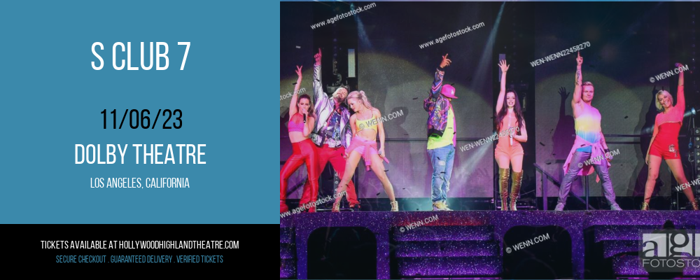 S Club 7 at Dolby Theatre