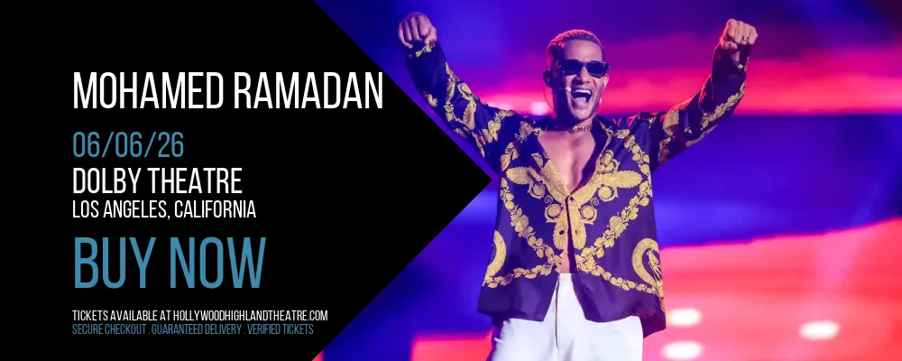 Mohamed Ramadan at Dolby Theatre